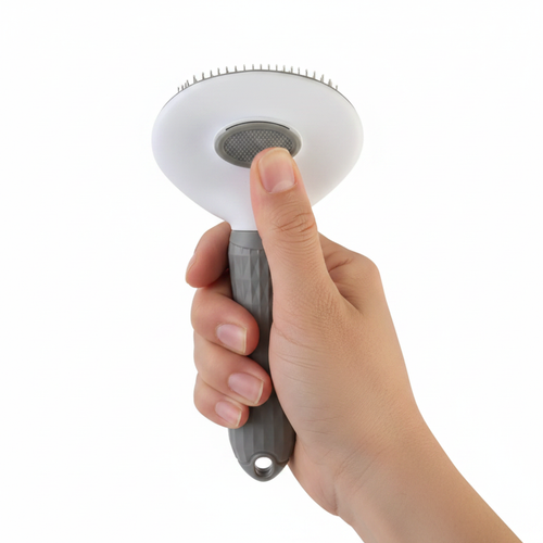 Self-Cleaning Slicker Brush | Cat & Dog Grooming Comb