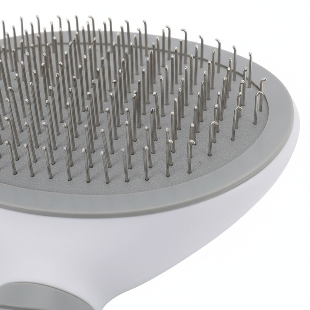 Self-Cleaning Slicker Brush | Cat & Dog Grooming Comb
