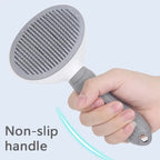 Self-Cleaning Slicker Brush | Cat & Dog Grooming Comb