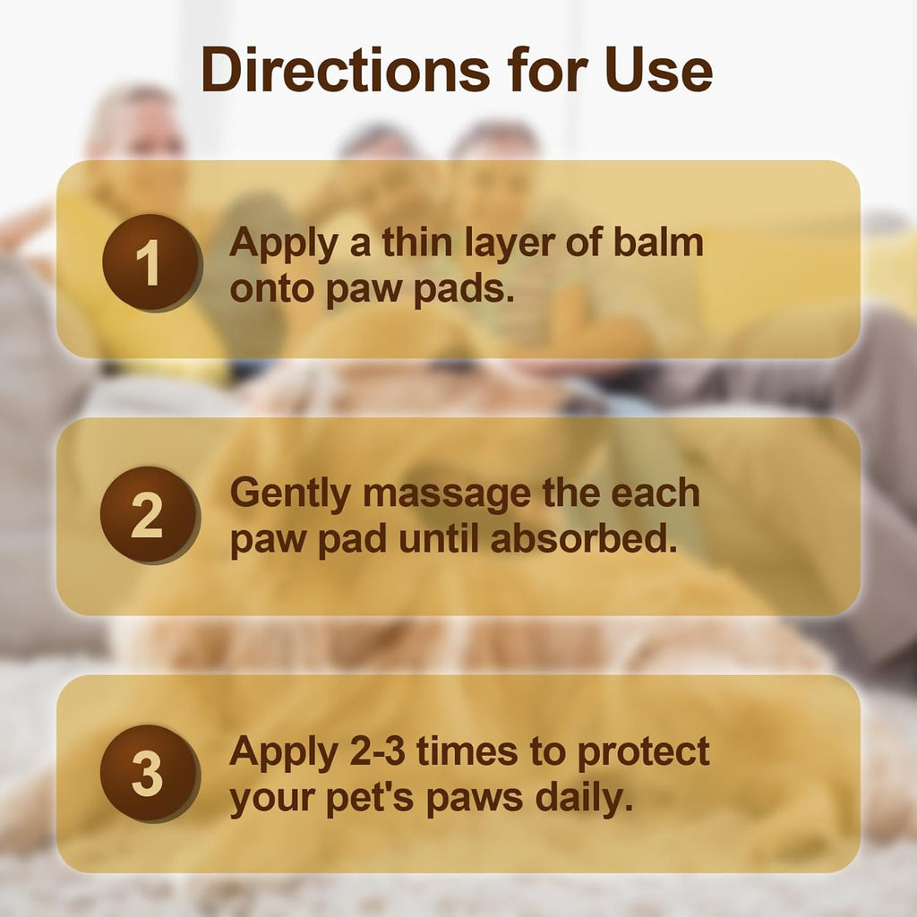 Nose & Paw Balm for Dogs & Cats Organic, All-Season Protection