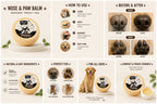 Nose & Paw Balm for Dogs & Cats Organic, All-Season Protection