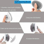 Self-Cleaning Slicker Brush | Cat & Dog Grooming Comb